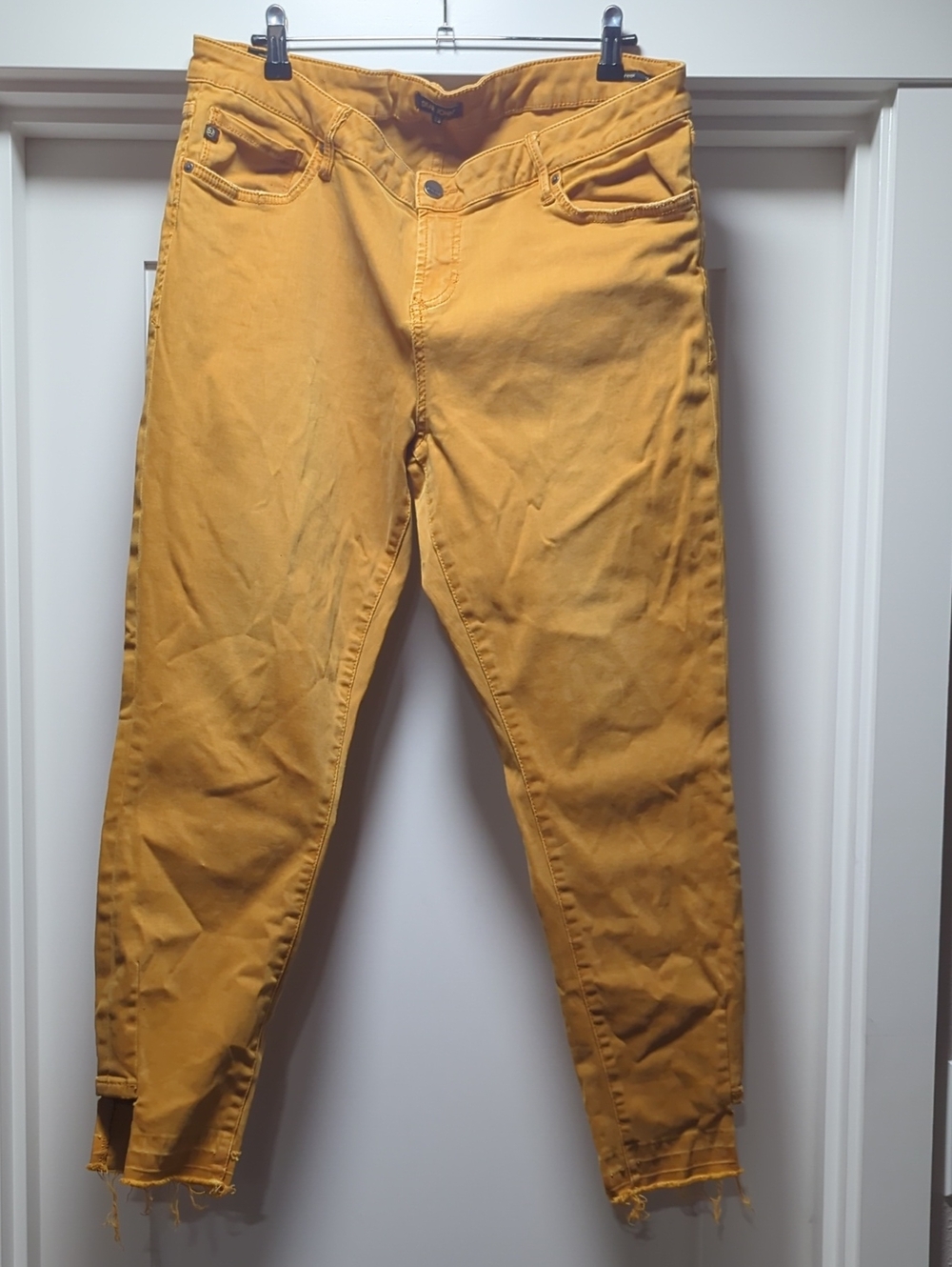 Dear John Mustard Yellow High-Rise Jeans